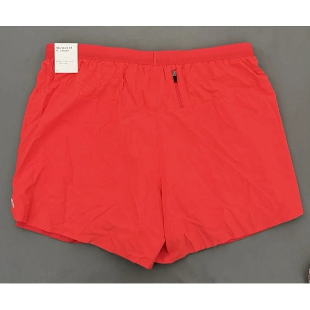 Nike Running Shorts Mens Size XXL Red Black Lined Standard Fit CJ5467-657 NEW